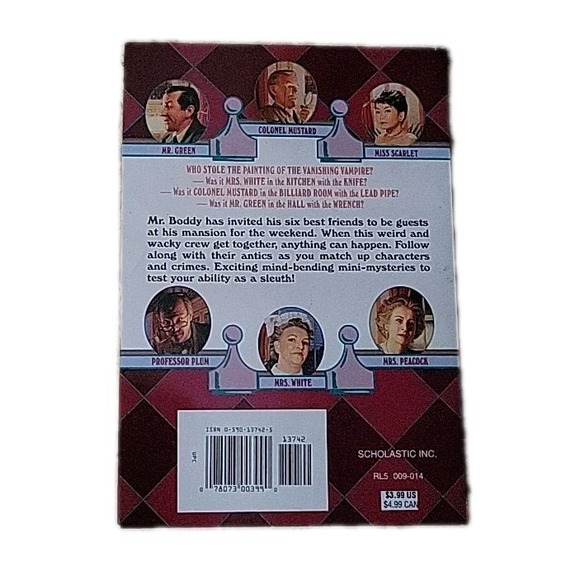 The Vanishing Vampire - Clue #15 by Dona Smith; A. E. Parker 1997 Vtg 1st Ed PB - Picture 2 of 9